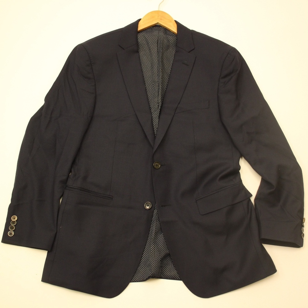 SAND slim fit blue blazer size 50 made in Italy